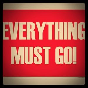 Everything must go! Moving sale! I